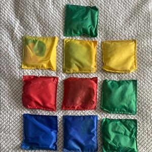 Colorful Bean Bags Set